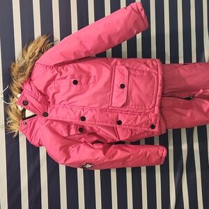 Girls pink snow suit, size 4t, Like New!!!